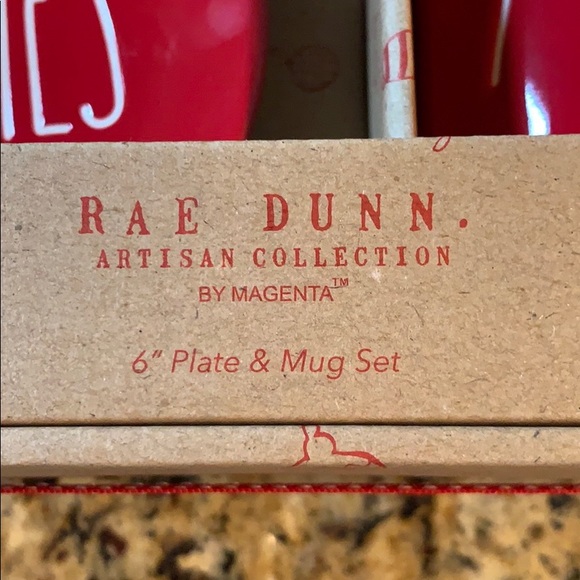 Rae Dunn Milk & Cookies for Santa set Red & white - Picture 5 of 6